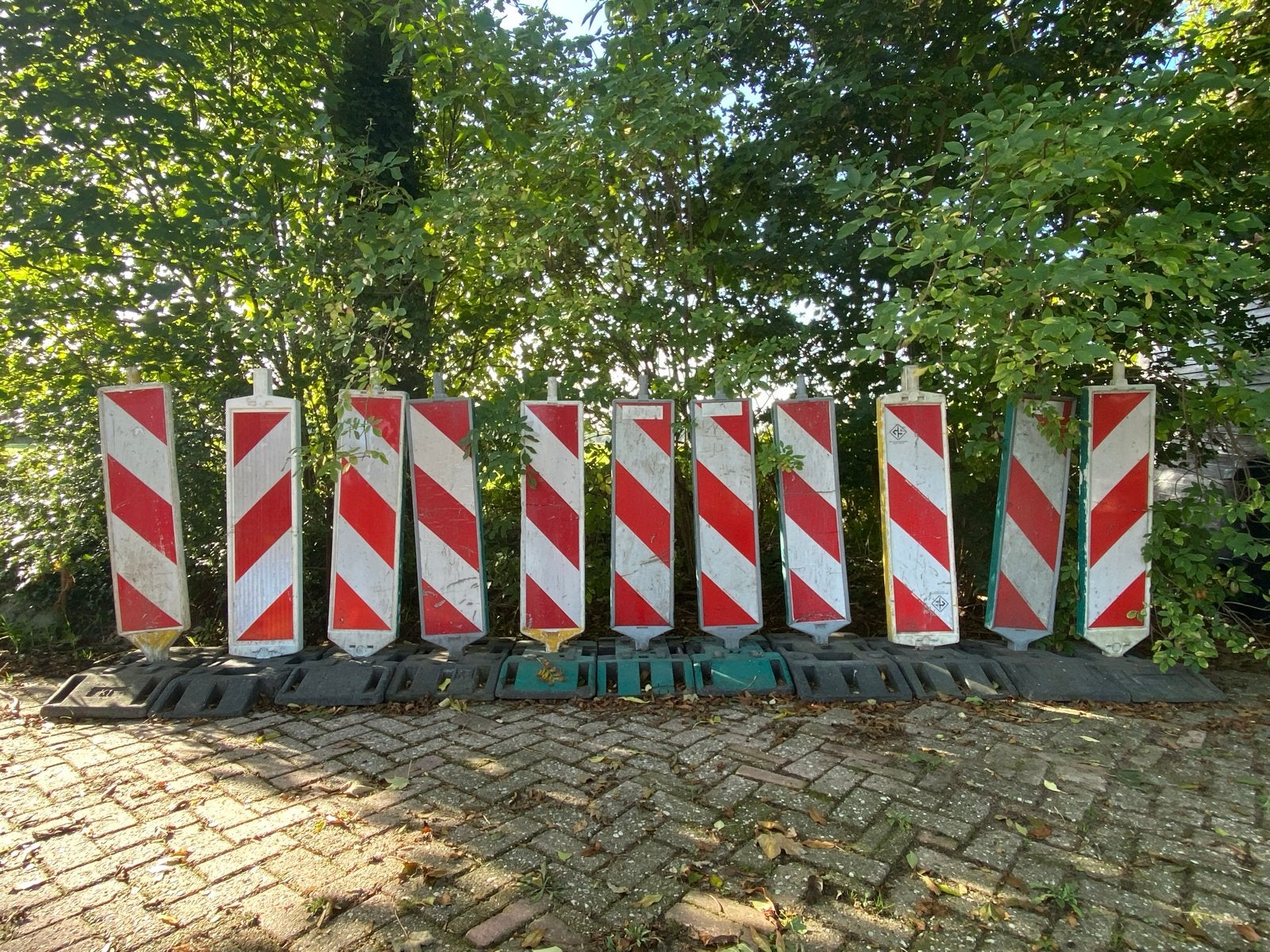 Baak met voet, Ophalen, Gebruikt