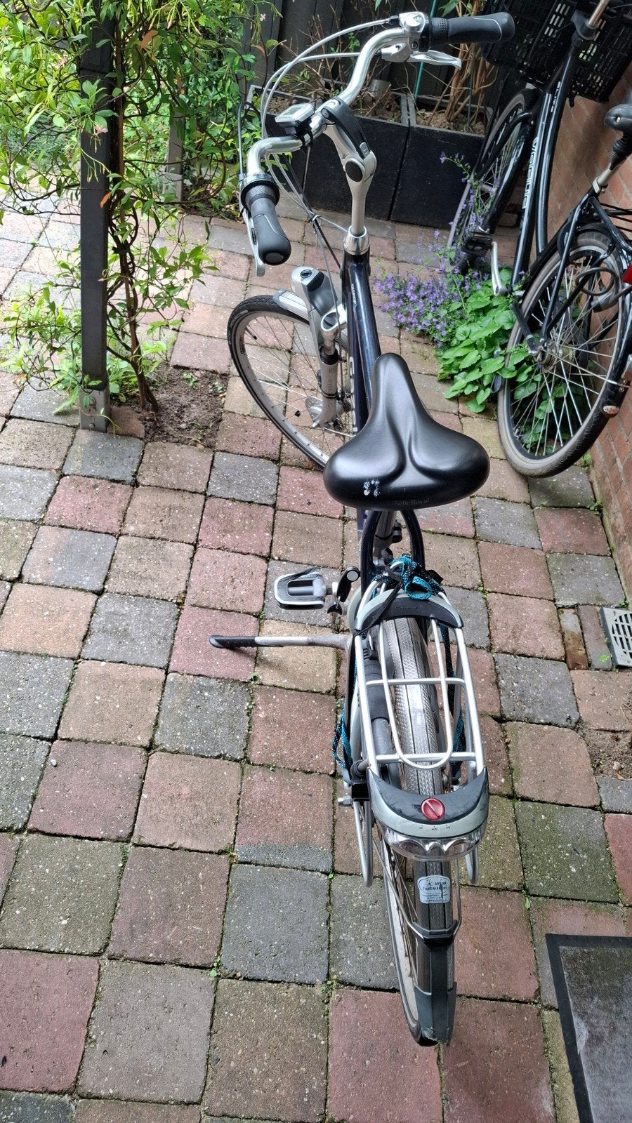 Gazelle orange herenfiets, Ophalen, Gebruikt, Velgrem, Versnellingen