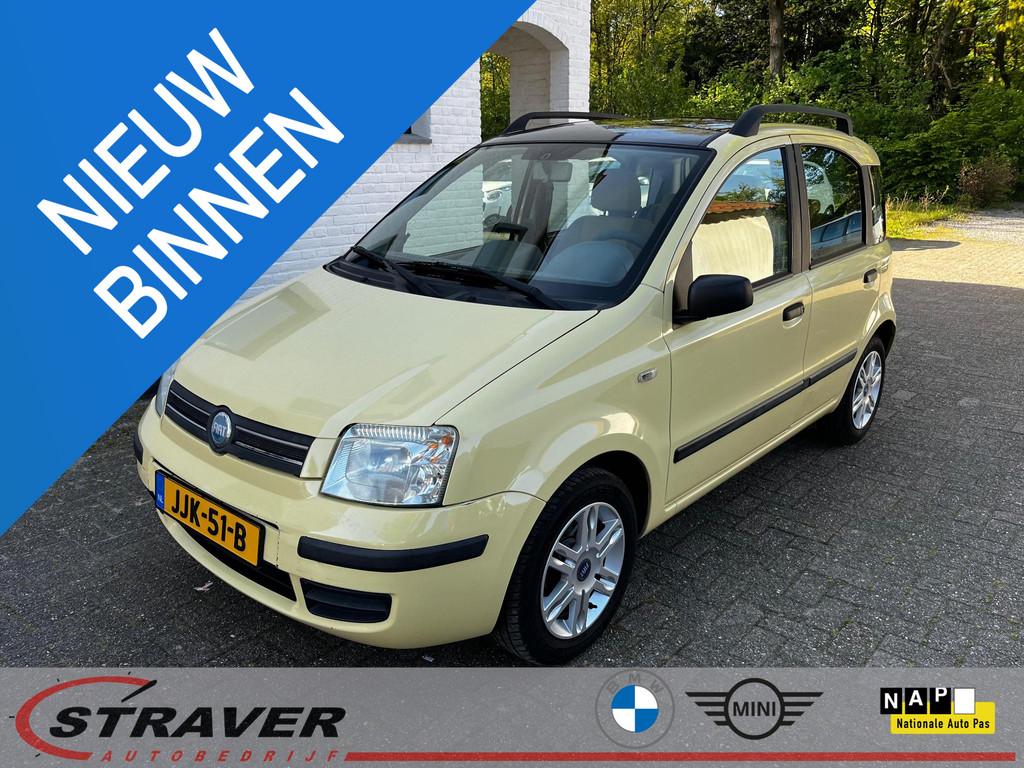 Fiat Panda 1.2 Dynamic |Panoramadak |Airco, Stof, Gebruikt, 1242 cc, Bedrijf