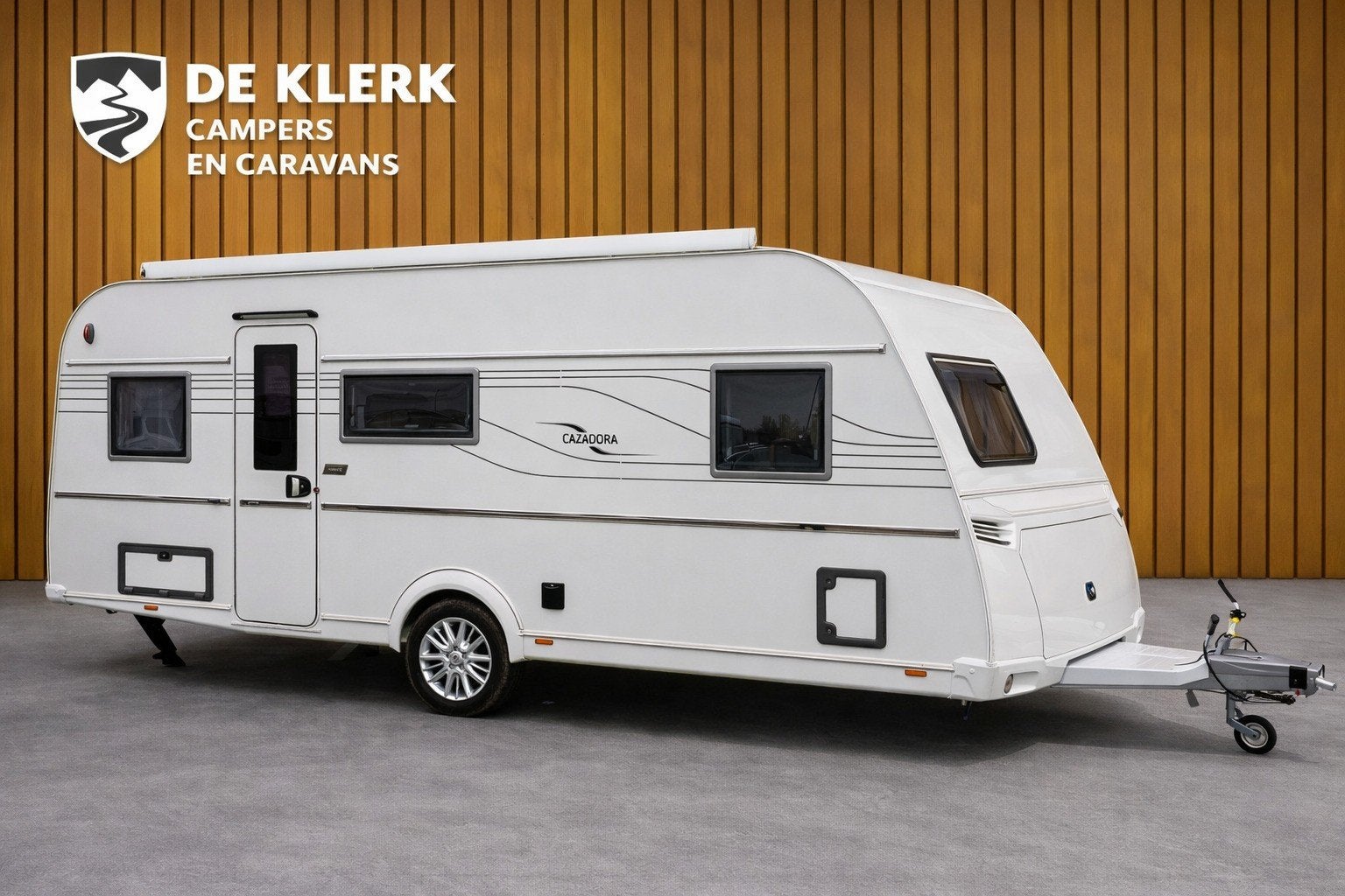 Tabbert Cazadora 490 TD (bj 2025), Tabbert, 7 tot 8 meter, Bedrijf, Info@deklerkcaravans.nl