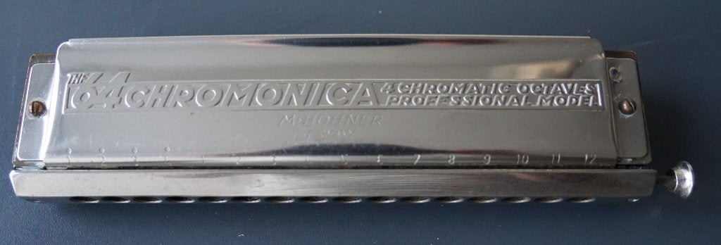Mondharmonica Hohner Chromonica, Muziek en Instrumenten, Ophalen of Verzenden, Gebruikt, Chromatisch, C-mondharmonica