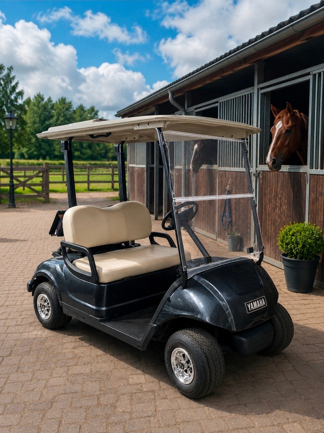 Golf Car Yamaha van oerdegelijke kwaliteit, Ophalen, Golfkar