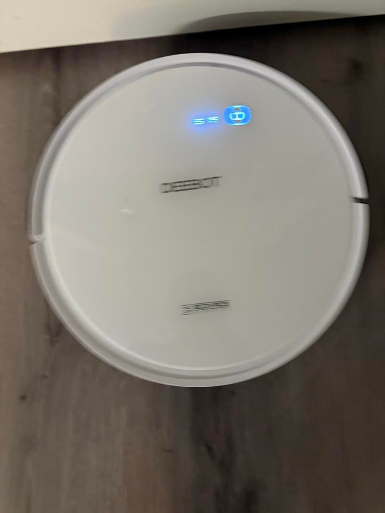 Ecovacs Deebot 605 robotstofzuiger, Ophalen of Verzenden, Zo goed als nieuw, Reservoir, Robotstofzuiger