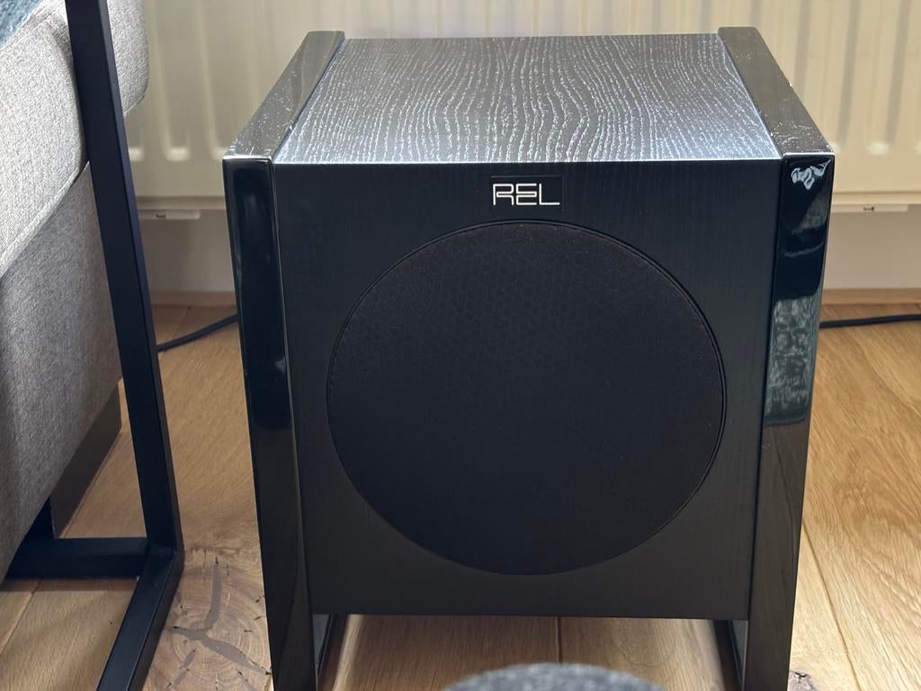 REL T3 Subwoofer incl kabels, Ophalen, Gebruikt, Minder dan 500 watt
