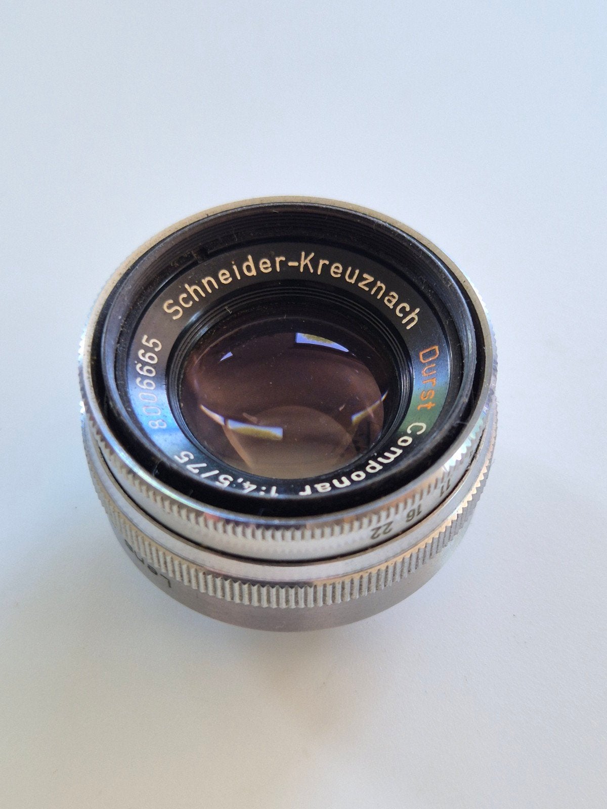 Schneider-Kreuznach Durst Componar 75mm f/4.5, Gebruikt, Ophalen of Verzenden, Bad Kreuznach, Germany, Schneider-Kreuznach
