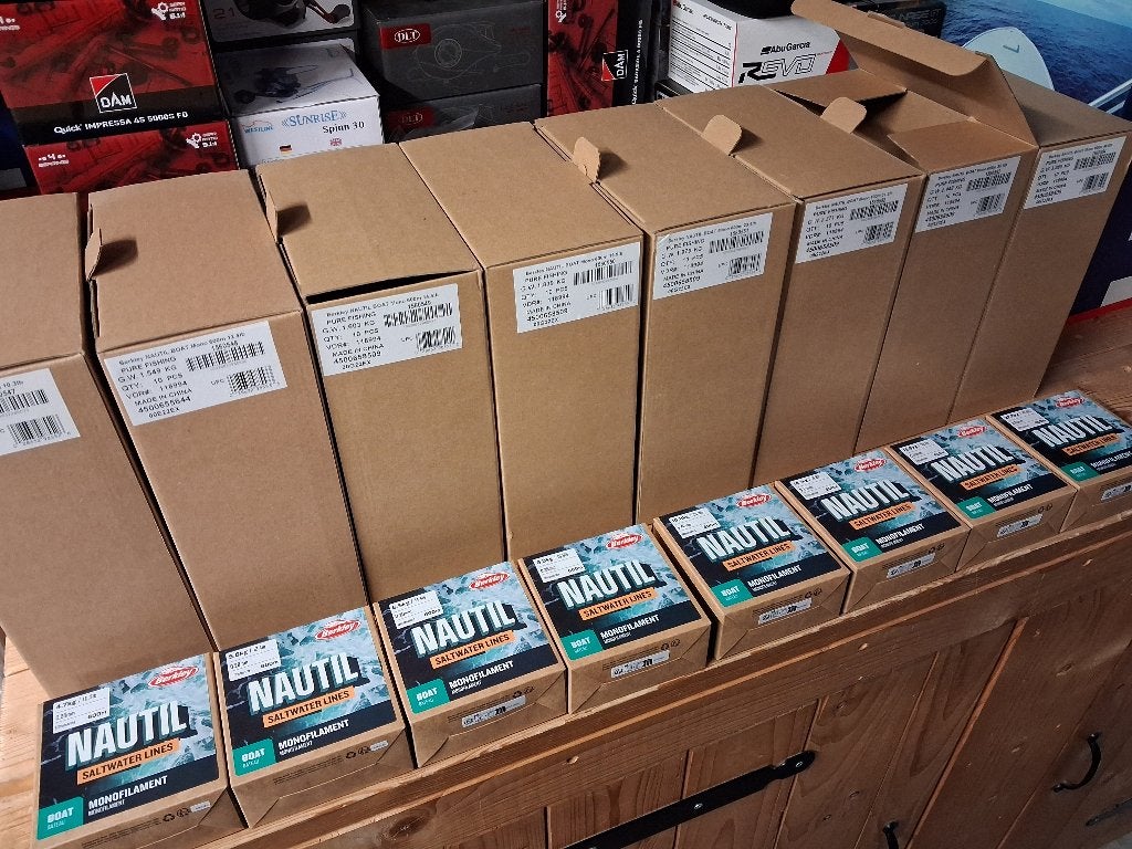 600m Berkley Nautil Boat mono...alle diameters...Nieuw!, Tinstraat, Overige typen, Nieuw, Ophalen of Verzenden
