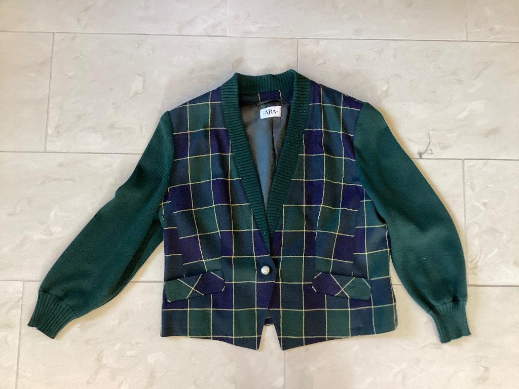 Ara vest geblokt, Kleding | Dames, Truien en Vesten, Ophalen of Verzenden, Gedragen, Maat 42/44 (L), Blauw
