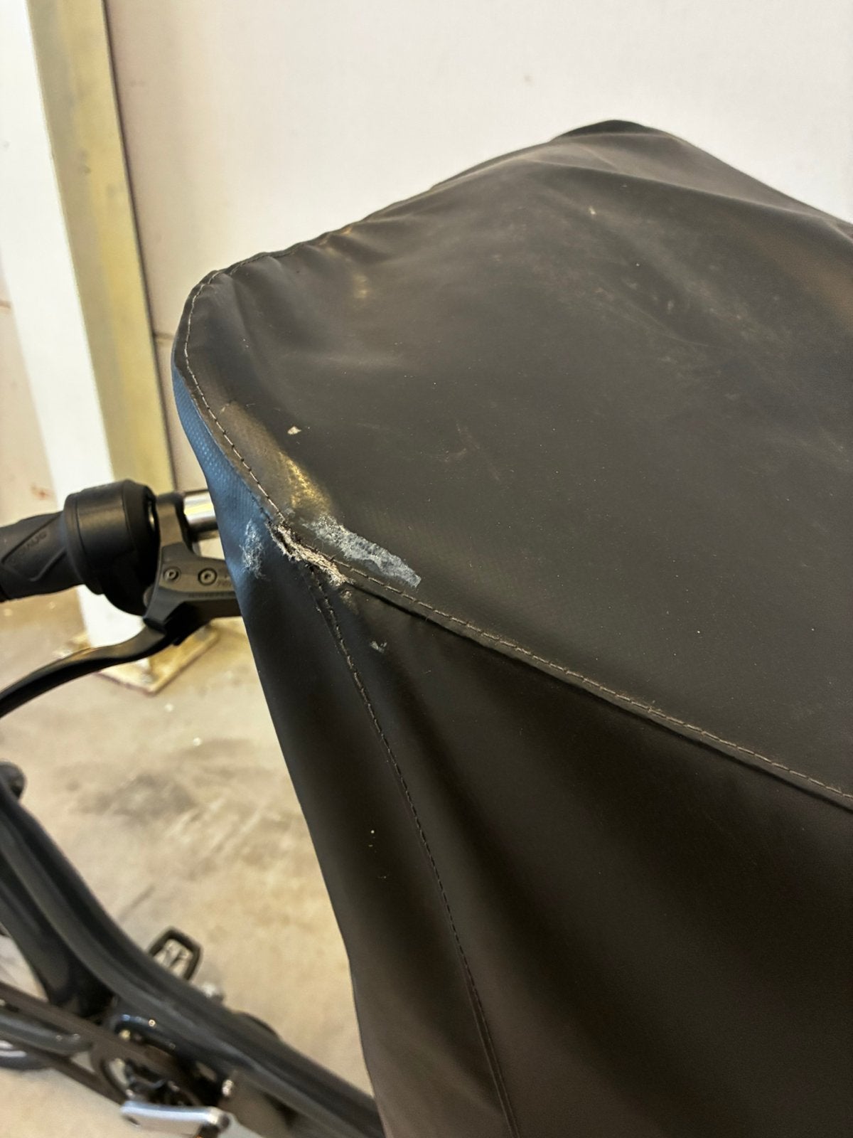 Regenhuif Babboe curve met stokken, Fietsen en Brommers, Fietsen | Bakfietsen, Ophalen, Gebruikt, 4 kinderen of meer, Overige merken