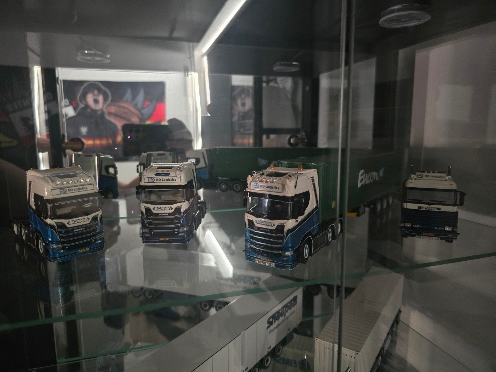 Set bd logistics, Hobby en Vrije tijd, Ophalen of Verzenden, Zo goed als nieuw, Bus of Vrachtwagen, Wsi
