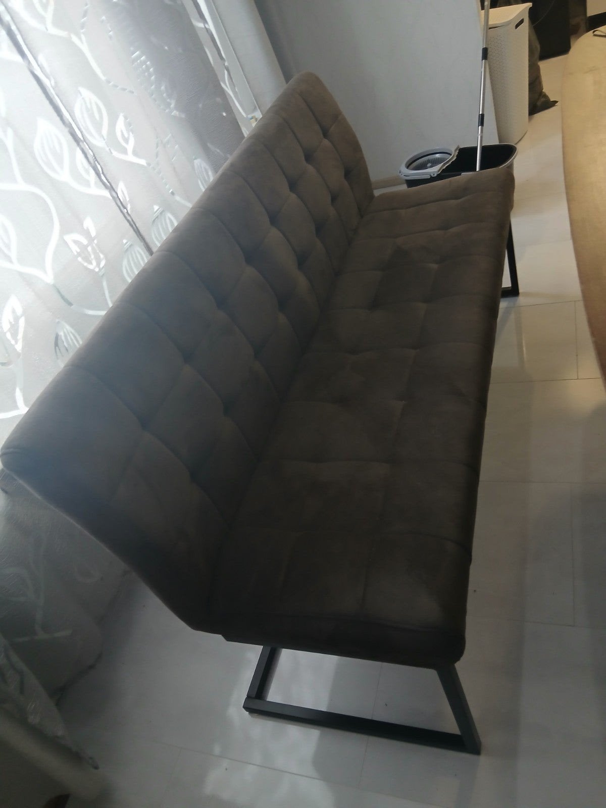 Gratis eetkamerbank 160cm, Ophalen of Verzenden