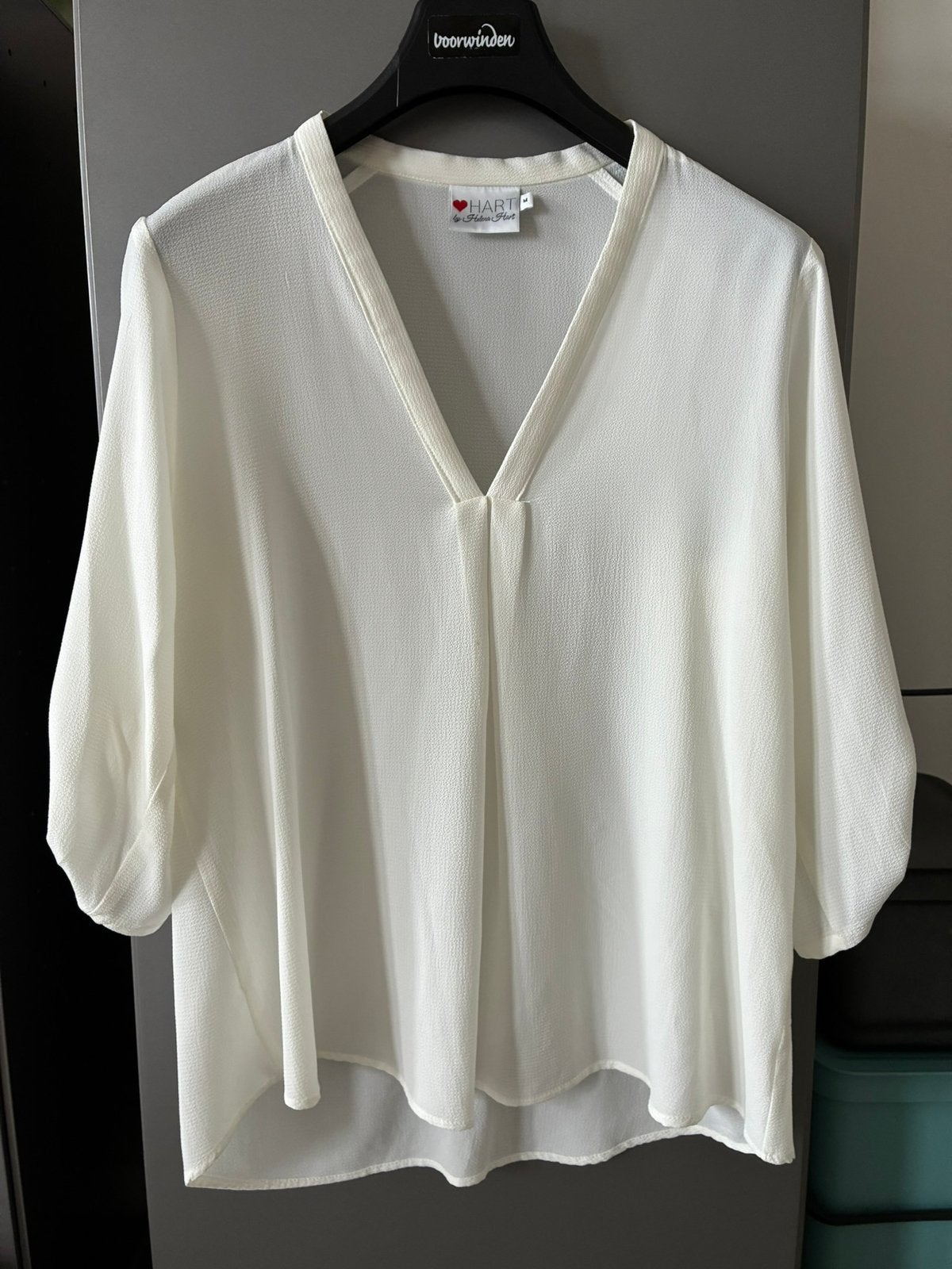 Helena Hart off white blouse, mt M (NIEUW!), Kleding | Dames, Ophalen of Verzenden, Zo goed als nieuw, Maat 38/40 (M), Wit