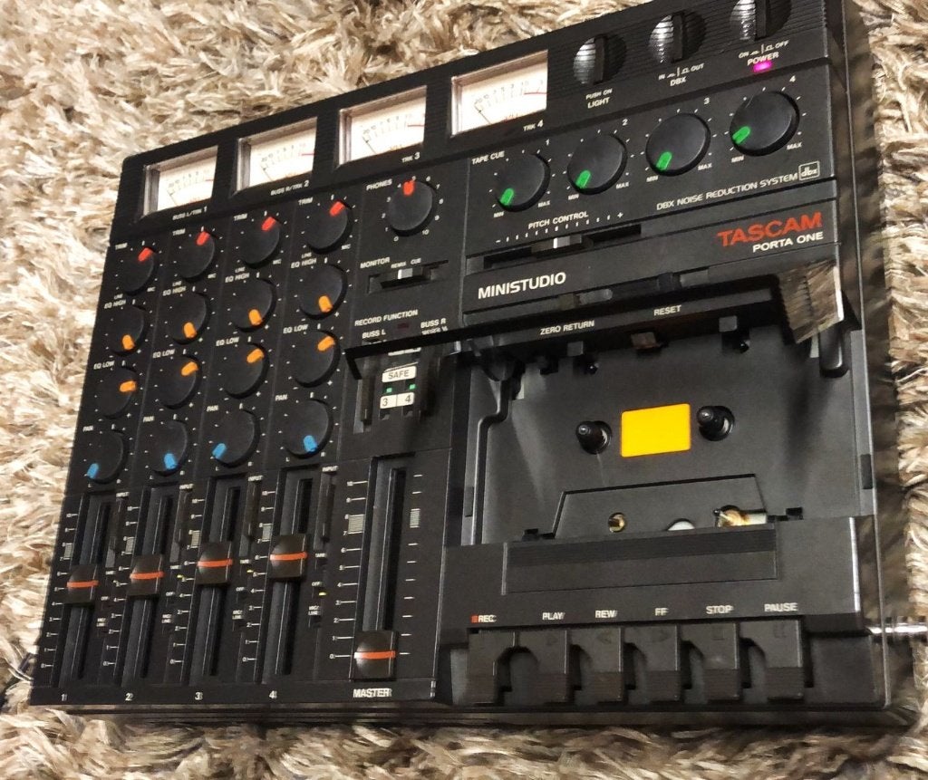 Tascam Ministudio Porta One Anolog 4-sporen recorder, Ophalen, Audio