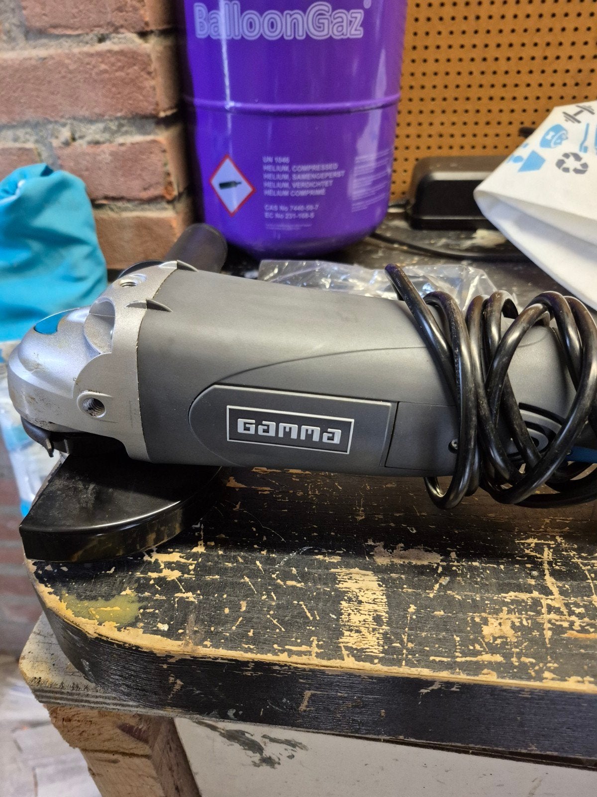 Te koop haakse slijper, Ophalen, Minder dan 700 watt, Haakse handslijpmachine