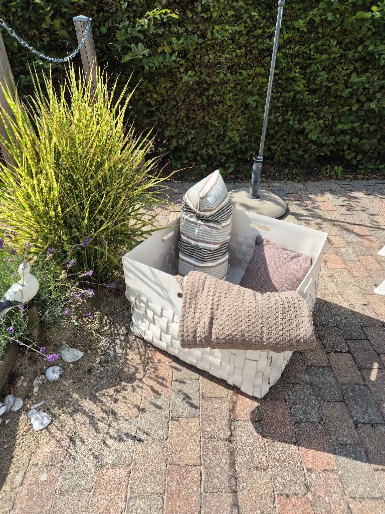 Opbergbak - Opbergmand -Tijdschriften- Design Merk Flexform, Ophalen, Kunststof, Gebruikt, Mand