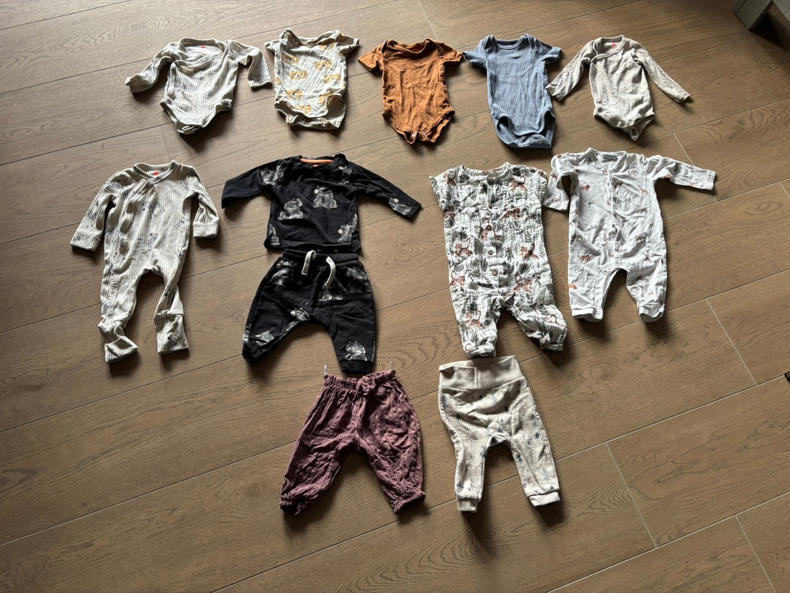 Newborn kleding set jongens 11 stuks maar 56-62, Ophalen of Verzenden, Gebruikt