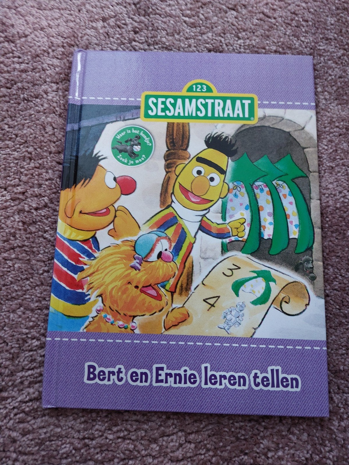 Bert en Ernie Leren tellen, Ophalen of Verzenden, Gelezen, Fictie algemeen