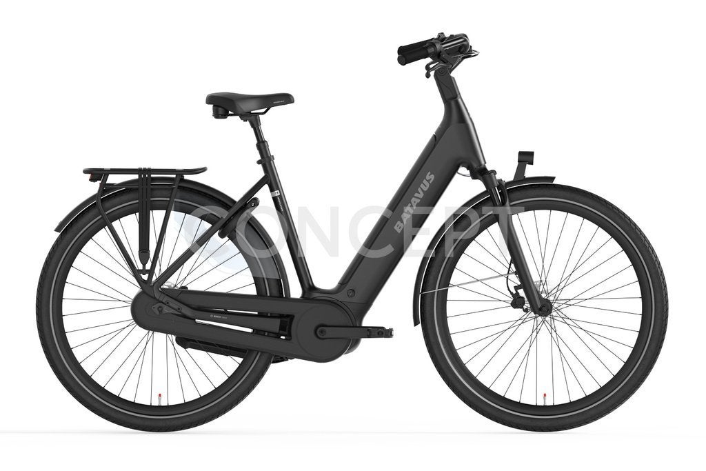 BATAVUS Finez PT 2026 Dames Volcano Black Matt 53cm, Fietsen en Brommers, Elektrische fietsen, Ophalen, -, -, Batavus