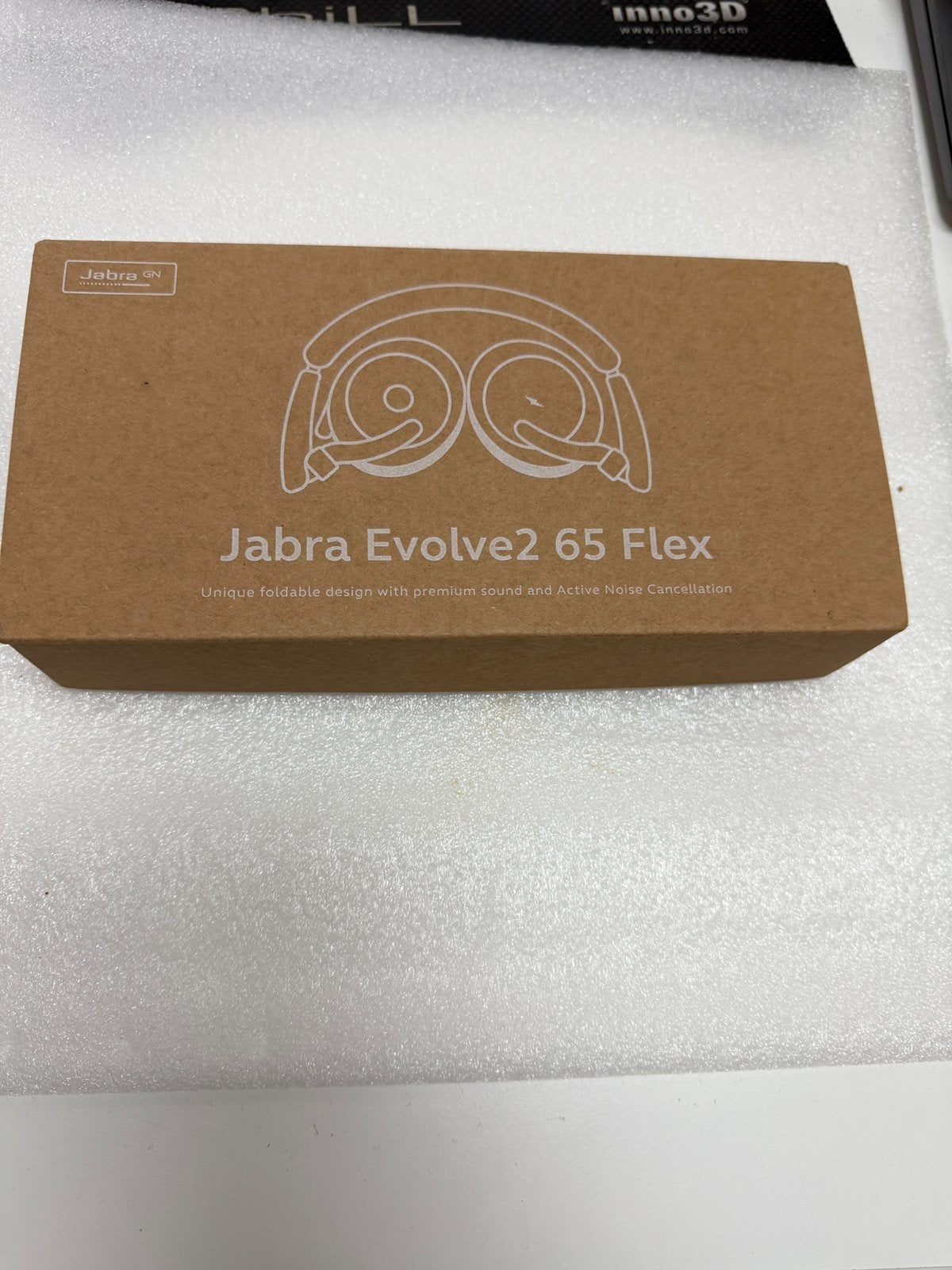 Jabra Evolve2 65 Flex - Nieuw in doos, Audio, Tv en Foto, Koptelefoons, Bluetooth, Nieuw, On-ear, Ophalen of Verzenden