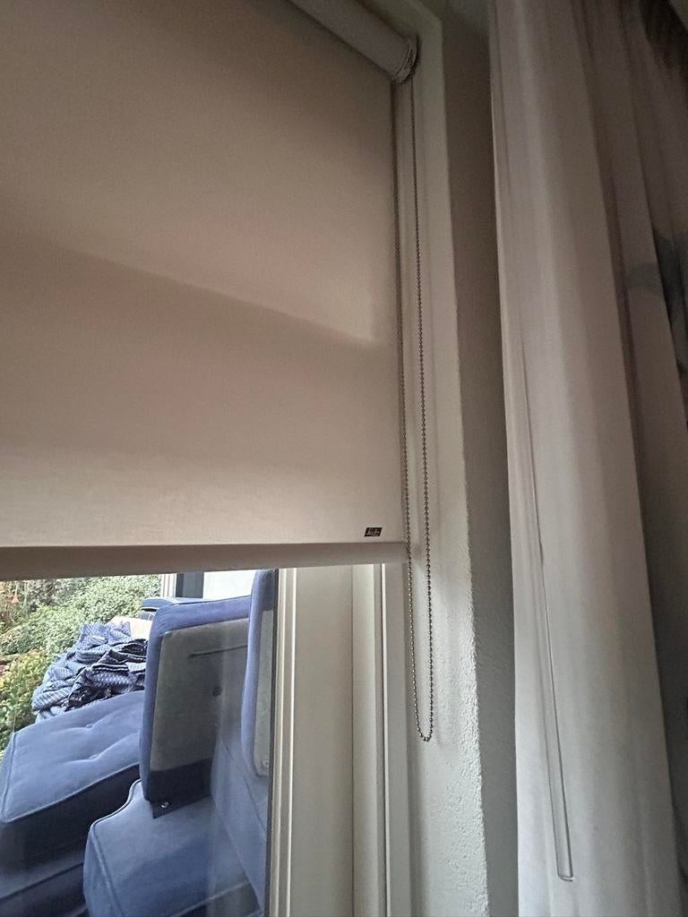 Lufaflex rolgordijnen, wit. Nog in zeer goede staat., Ophalen, Zo goed als nieuw, Wit, 200 cm of meer