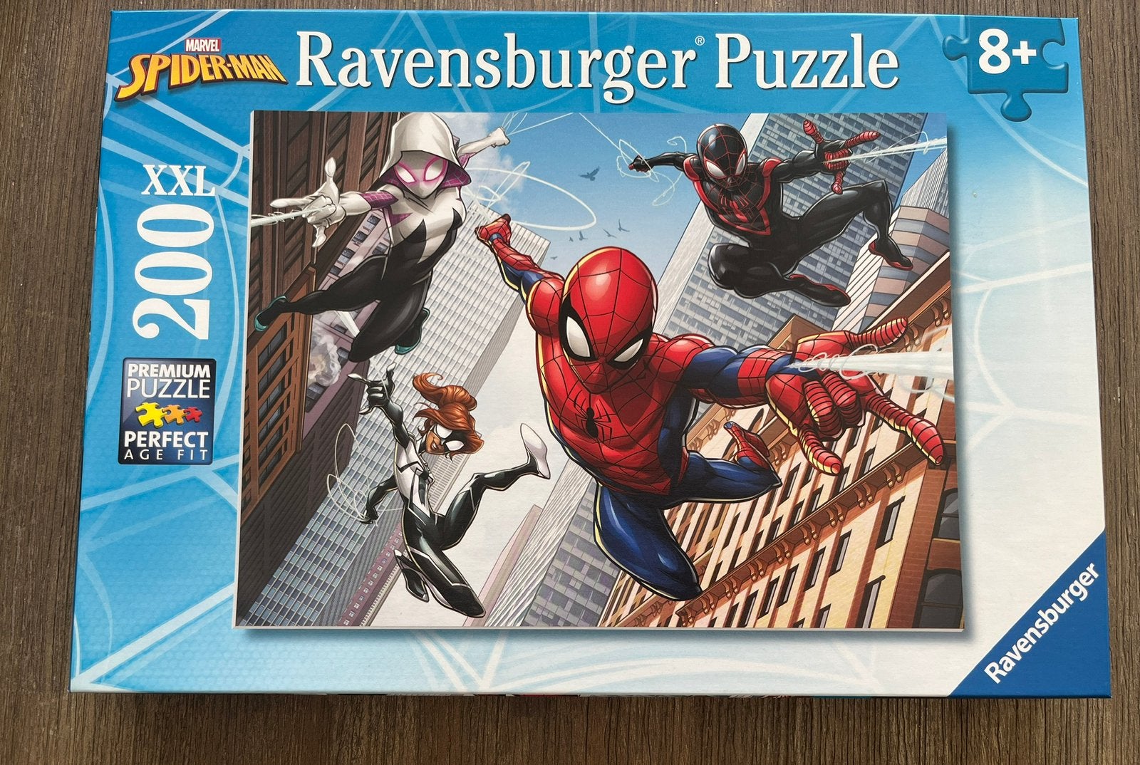 Ravensburger puzzel spiderman 200 stukjes, Ophalen of Verzenden, Meer dan 50 stukjes, Zo goed als nieuw, 6 jaar of ouder