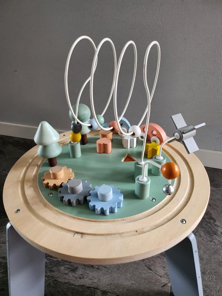 Houten activiteiten speeltafel voor kinderen, Kinderen en Baby's, Speelgoed | Houten speelgoed, Ophalen, Zo goed als nieuw, Overige typen