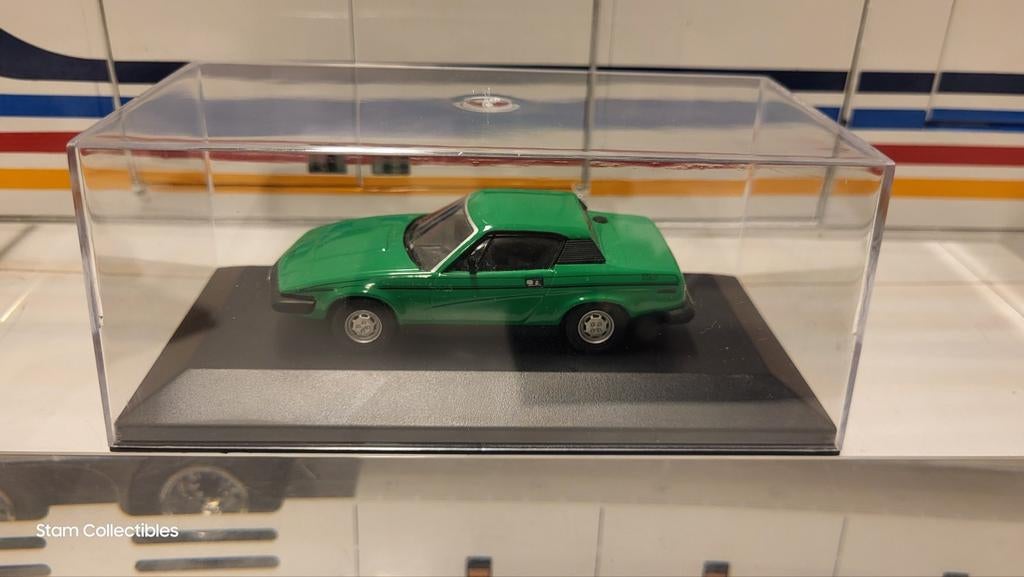 Vanguards Corgi Triumph TR7 FHC Java Green, Hobby en Vrije tijd, Gebruikt, Auto, Corgi, Ophalen of Verzenden