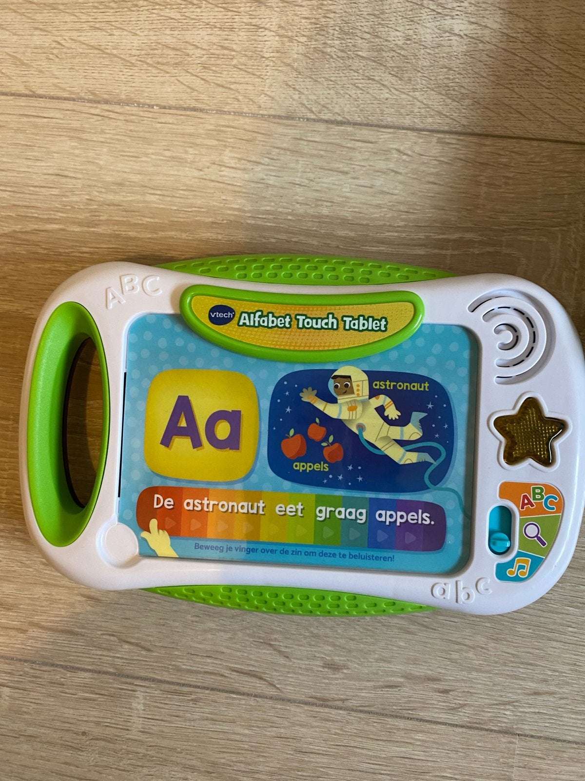 VTech Alfabet Touch Tablet - Educatief Speelgoed, Ophalen of Verzenden, Zo goed als nieuw, Taal en Lezen, Met geluid
