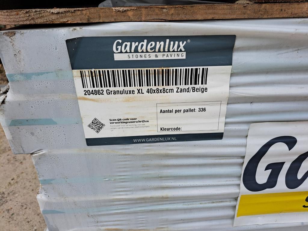 Gardenlux Granuluxe XL 40x8x8 zand beige, Ophalen of Verzenden