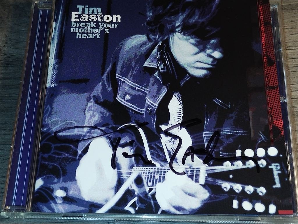 Tim Easton - Break Your Mother\'s Heart [Gesigneerd], Ophalen of Verzenden, Zo goed als nieuw, Gesigneerd