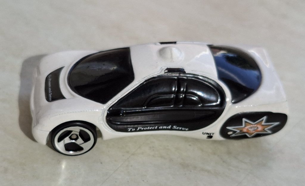 Warner 93 van Hot Wheels 3 inch police, Ophalen of Verzenden, Nieuw, Auto