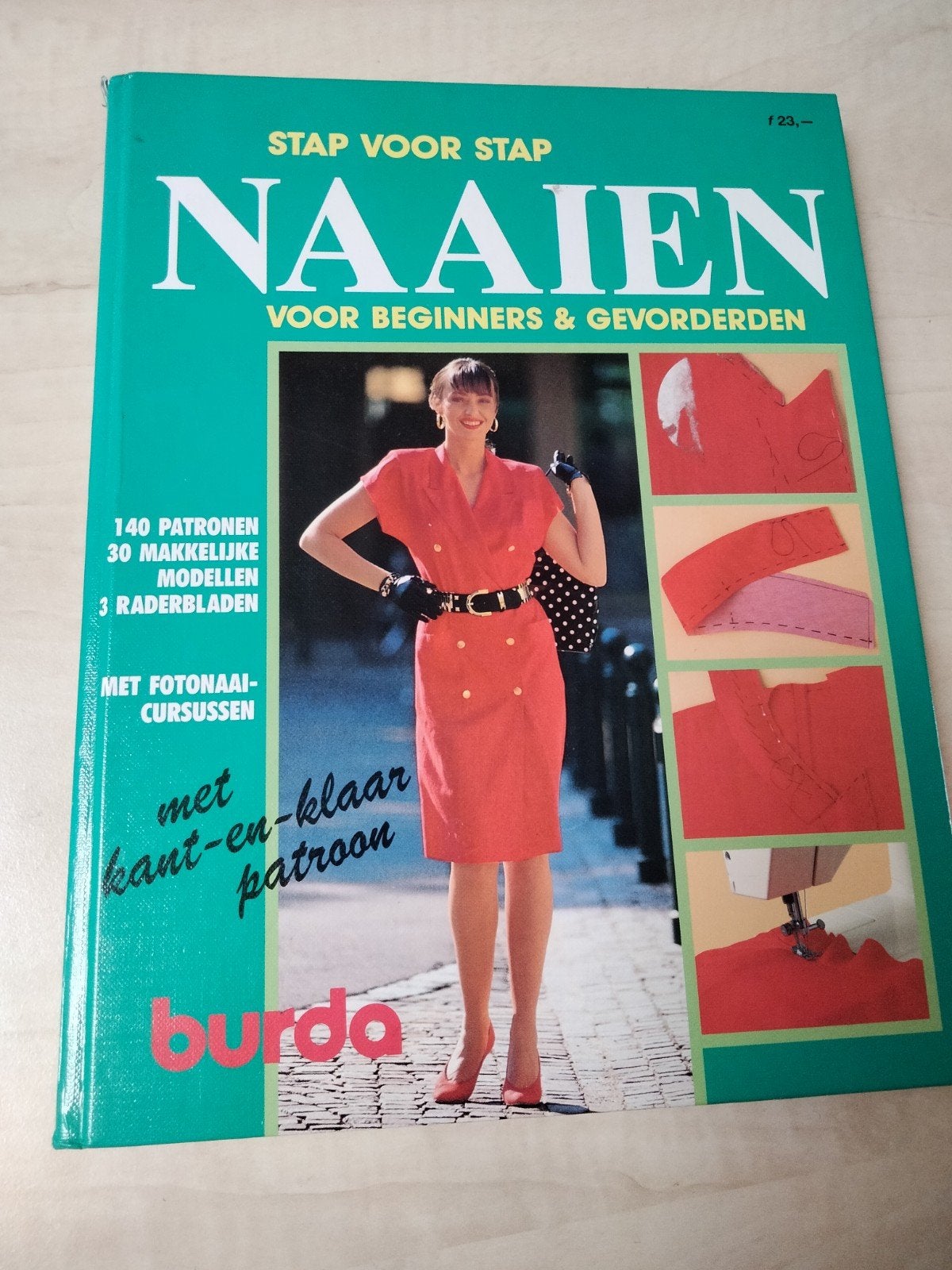 Stap voor Stap Naaien: Burda Boek met Patronen, Ophalen of Verzenden, Gebruikt, Overige typen