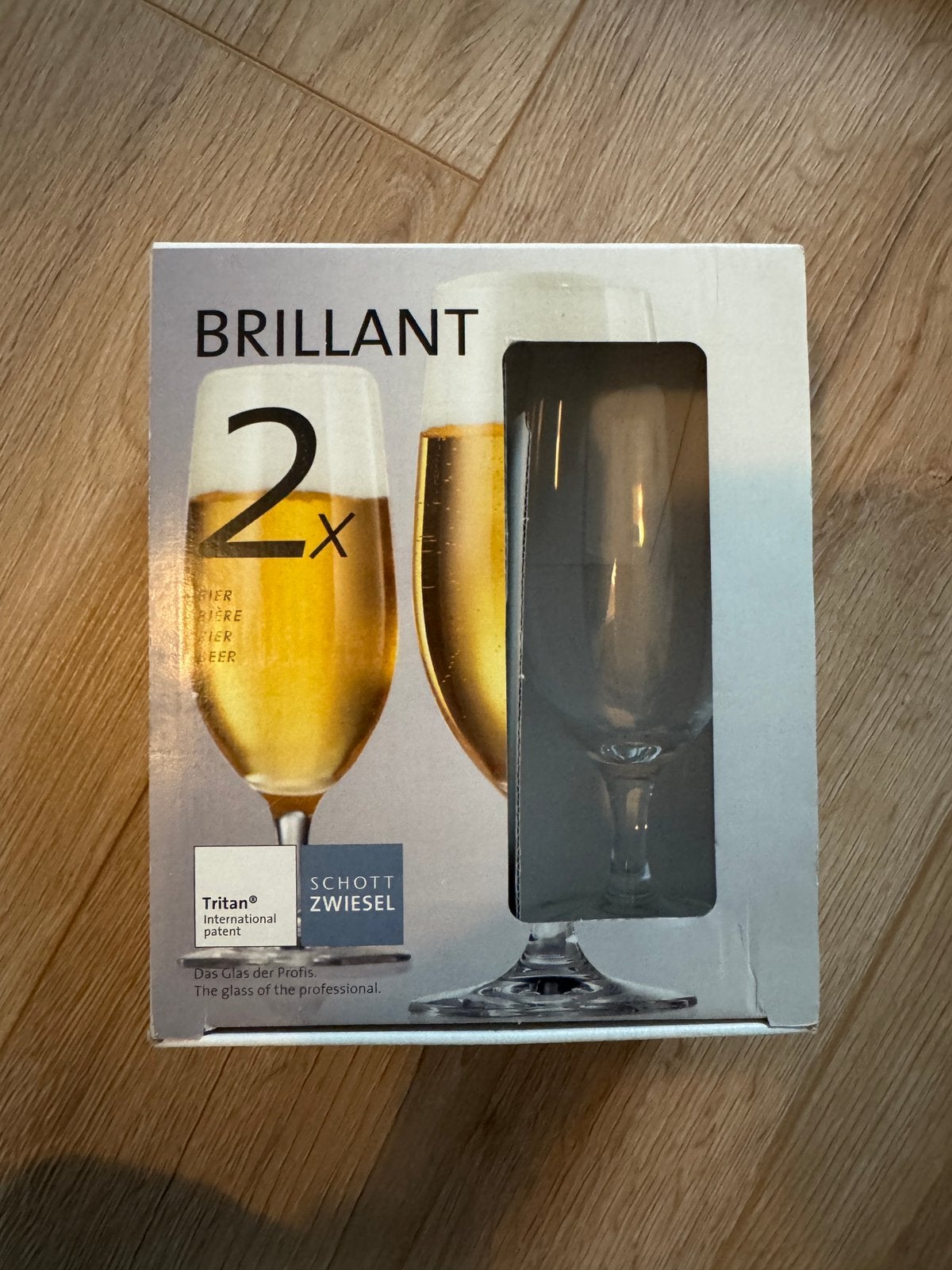 Schott Zwiesel Brillant Bierglazen - 4 Stuks, Ophalen of Verzenden, Nieuw