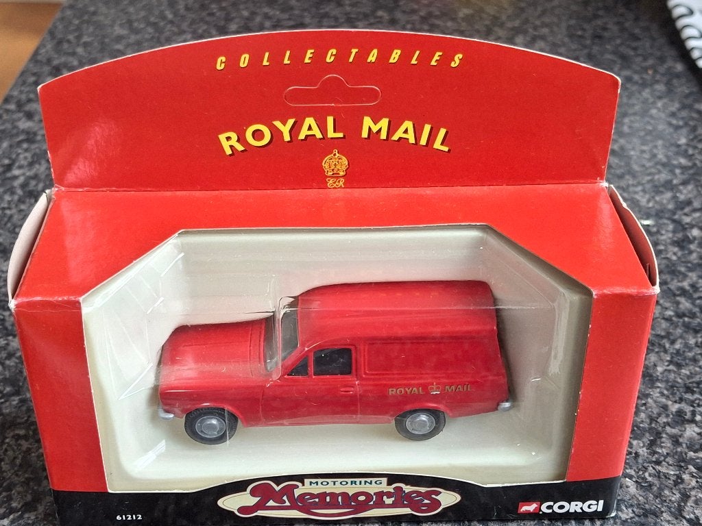 Corgi Ford Escort Royal Mail, Ophalen of Verzenden, Zo goed als nieuw, Auto, Corgi
