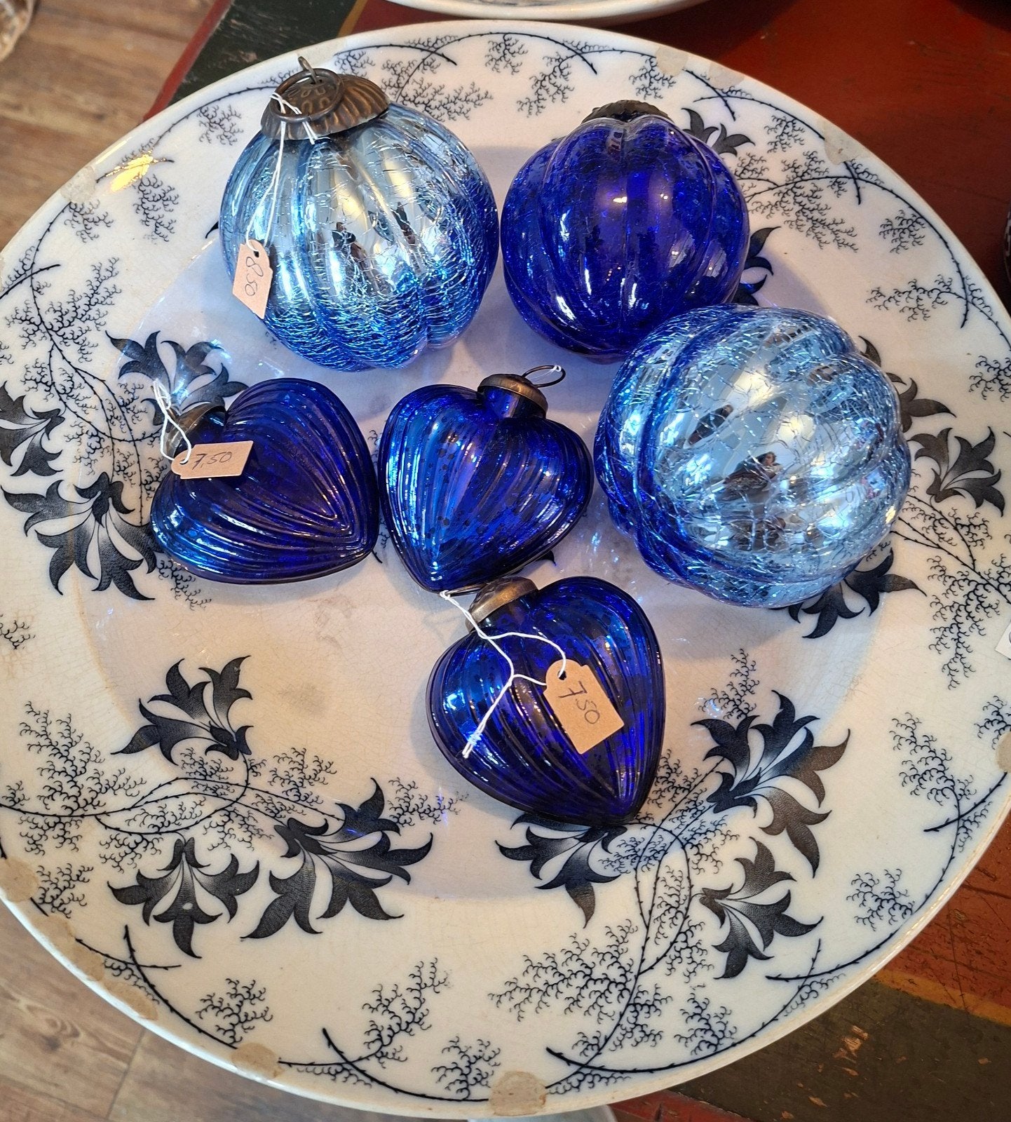 blauwe heksenballen en hartjes, Ophalen of Verzenden