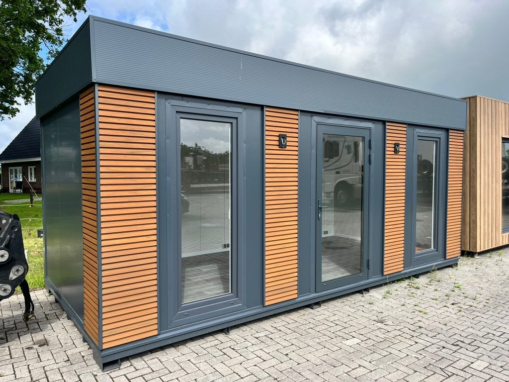 Kantoorunit | Tuinkantoor | Tuinhuis | Buitenverblijf | 6x3, 200 tot 400 cm, Verzenden, Nieuw, Metaal