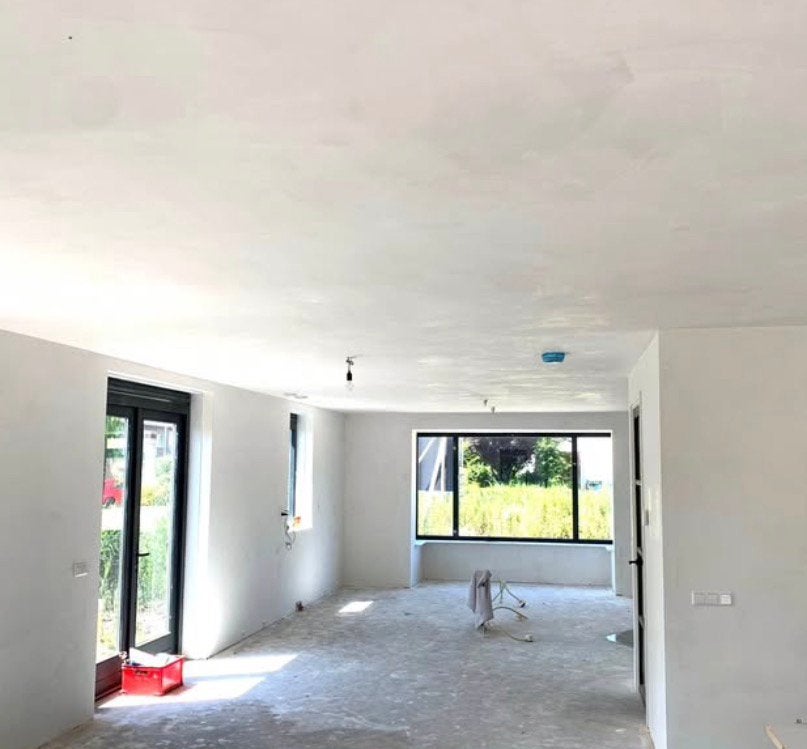 Stucadoor schilder latex spuiten, Garantie, Binnenschilderwerk