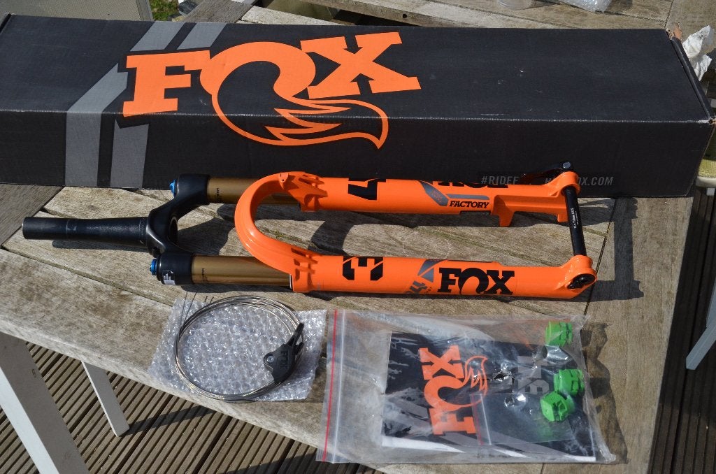Fox 34 Factory Stepcast 110mm Nieuwstaat!, FOX, Ophalen of Verzenden, Zo goed als nieuw, Voorvork