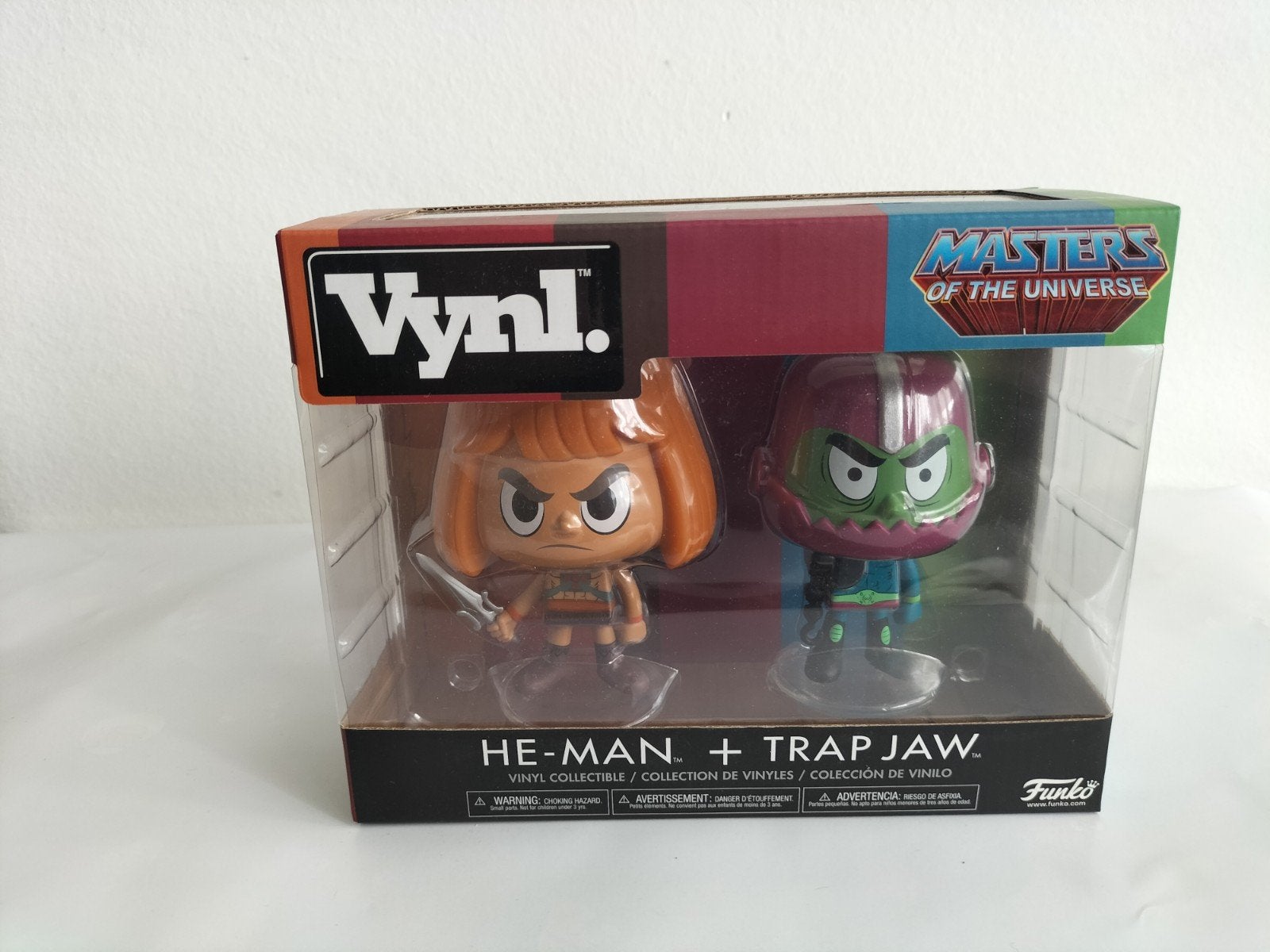 Funko Vynl. He-Man + Trap Jaw Masters of the Universe, Ophalen of Verzenden, Nieuw