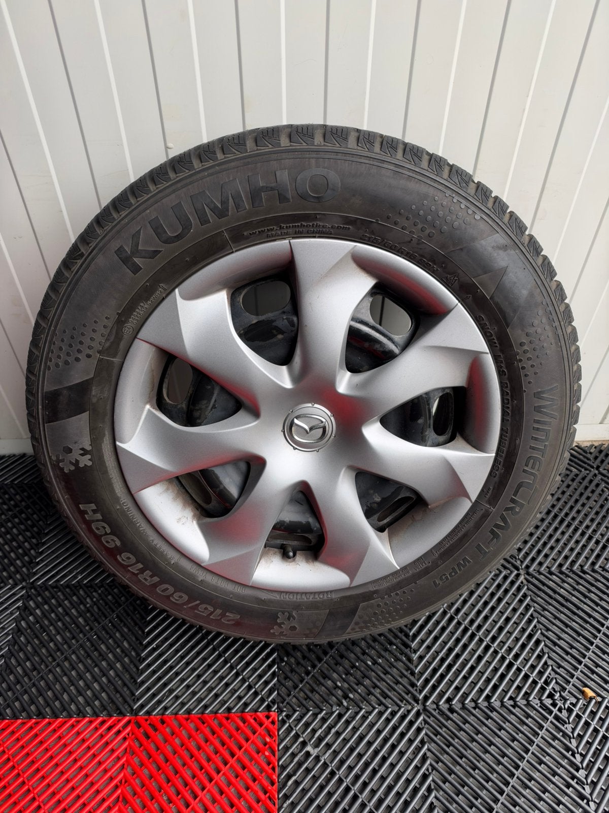 Mazda velgen (CX3) 5x114,3 16 inch winterbanden, Ophalen, Velg(en), 17 inch, Winterbanden