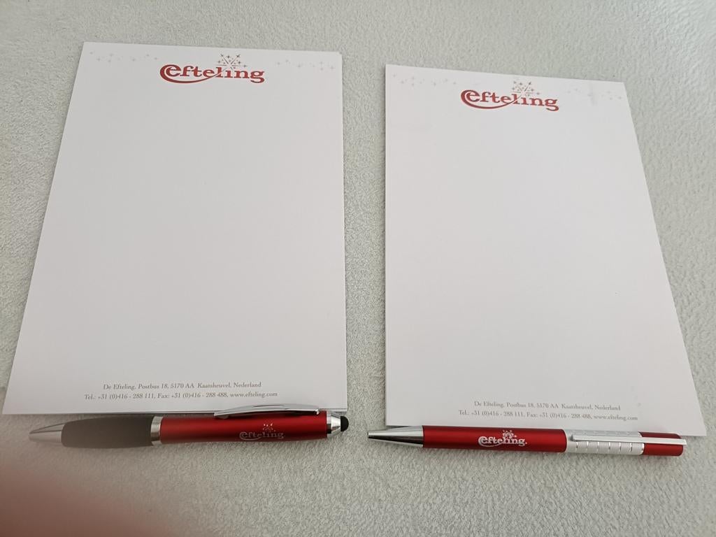 Efteling schrijfsetje, Verzamelen, Ophalen of Verzenden, Nieuw