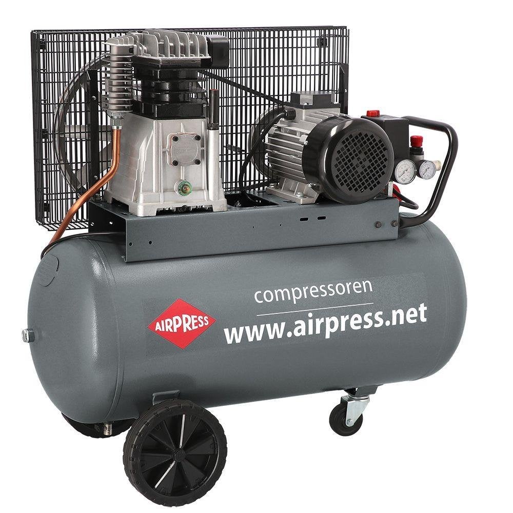 Airpress HK 600-90Pro 400 volt 2 cilinder 100 liter vat!!