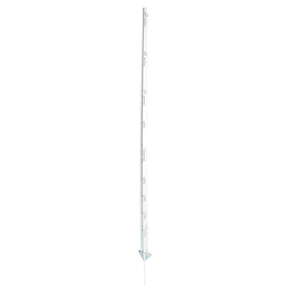 ZoneGuard Kunststof Instap Weidepaal – 150 cm Wit, Ophalen of Verzenden, Nieuw, Kunststof