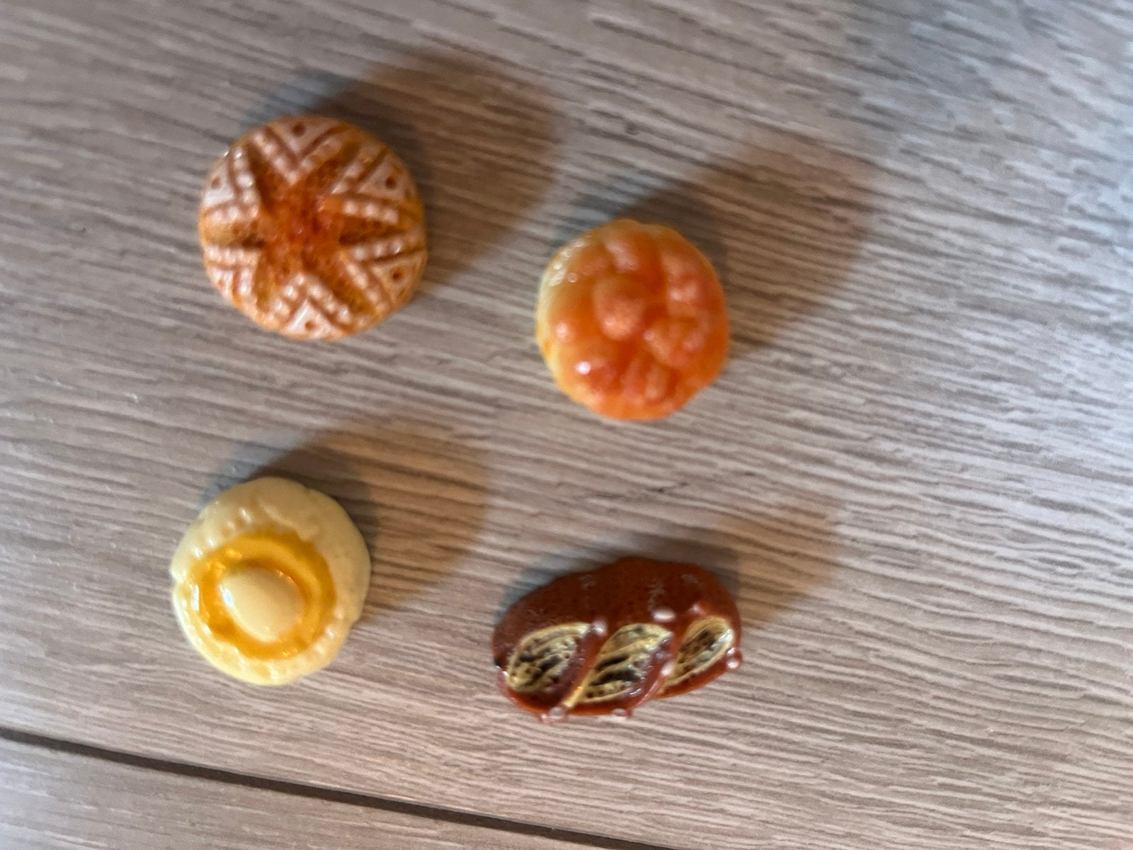 4 luxe broodjes incl verzenden, Verzamelen, Poppenhuizen en Toebehoren, Ophalen, Nieuw, Poppenhuis