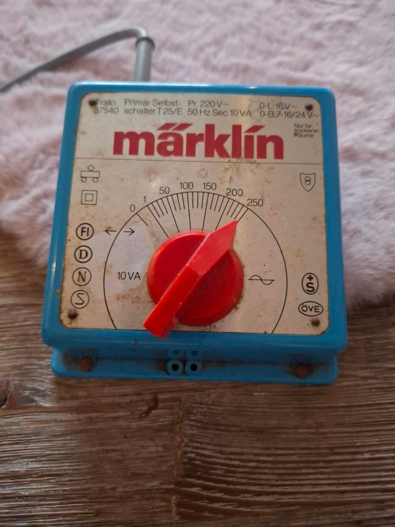 Märklin 37540 transformator, Hobby en Vrije tijd, Modeltreinen | H0, Ophalen of Verzenden, Gebruikt