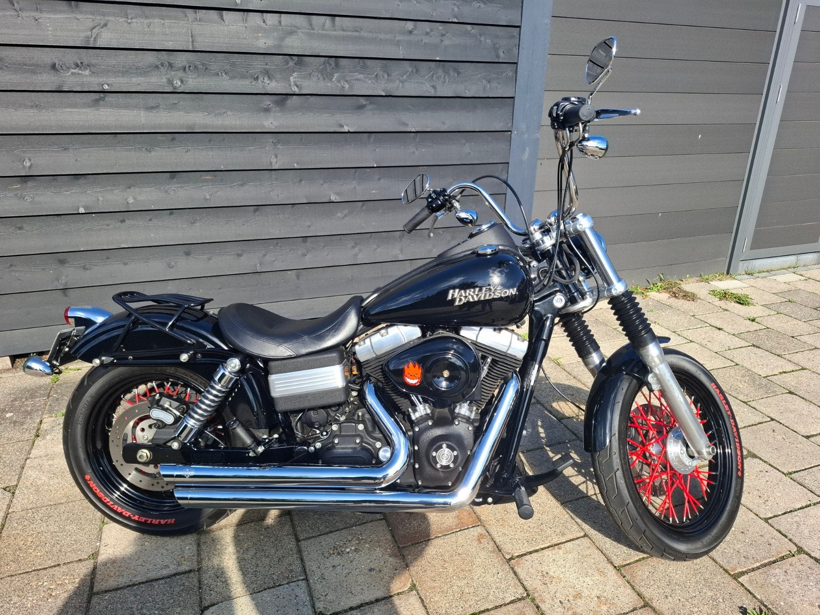 Harley-Davidson Dyna Street Bob FXDB - Unieke Chopper, 2 cilinders, Chopper, Gebruikt, Particulier