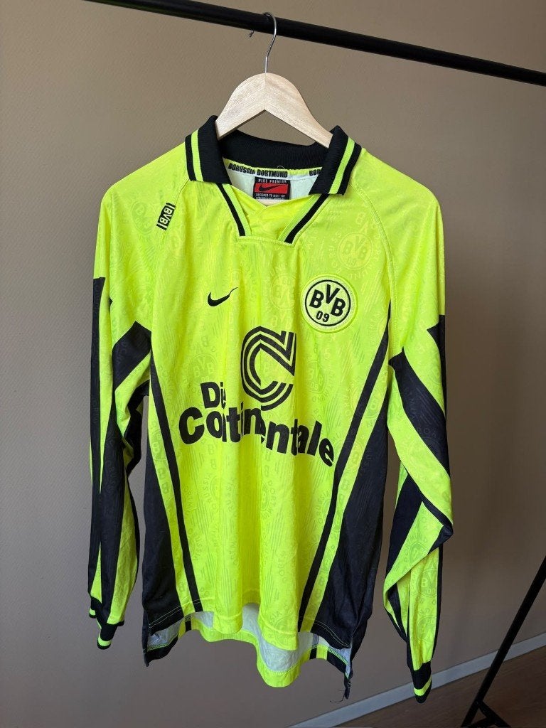 Borussia Dortmund 1996/97 Longsleeve Vintage Shirt – XL, Maat XL, Ophalen of Verzenden, Zo goed als nieuw, Shirt