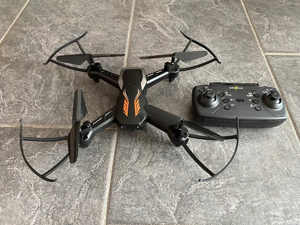 Gear2play Zuma Drone - Drone met ingebouwde WiFi, Zuma, Basiskwaliteit, Minder dan 100 meter, Zo goed als nieuw