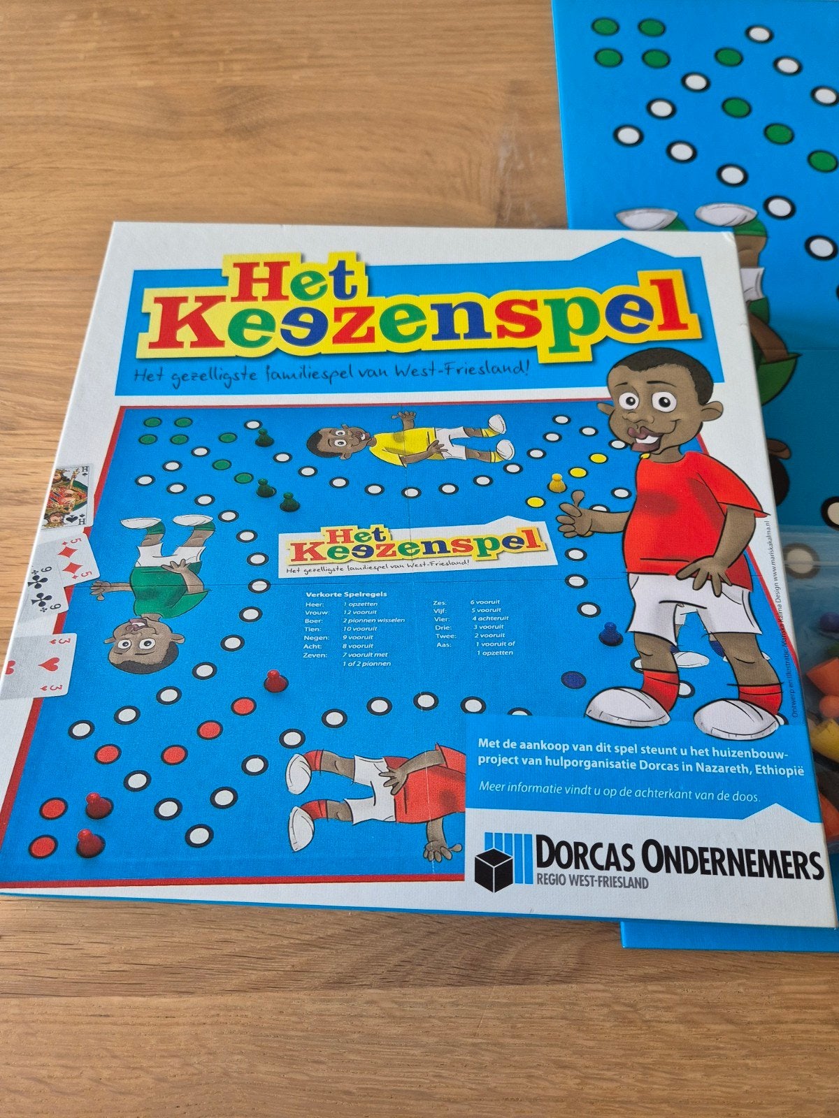 Het Keezenspel - Familiespel, Vijf spelers of meer, Ophalen of Verzenden, Zo goed als nieuw, Dorcas Ondernemers