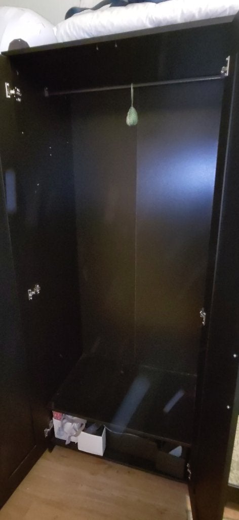 kledingkast, Ophalen, Met deur(en), Gebruikt, 100 tot 150 cm