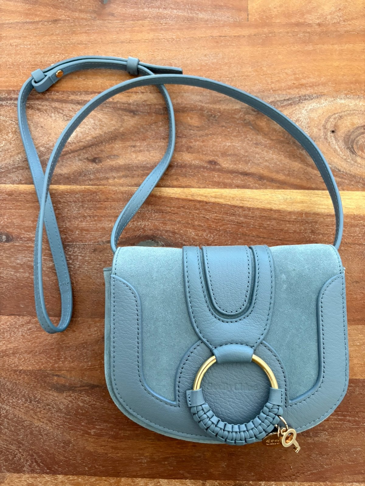 Handtasje / See by Chloe - nieuw, Ophalen of Verzenden, Nieuw, Blauw, Handtas